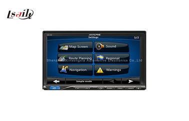 Car Navigation Systems WINCE 6.0 Vehicle GPS Box with Touch Screen / Bluetooth / TV