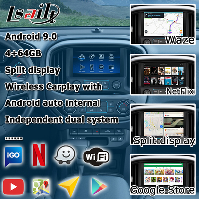 Carplay android auto Box Video Interface / Chevrolet Colorado Mirror Link Navigation