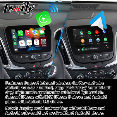 CarPlay Android auto Video Interface Box WIFI 4+64GB Chevrolet Equinox Mylink