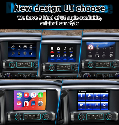 Android 9.0 4+64GB Carplay android auto Box Navigation Video Interface for Chevrolet Silverado