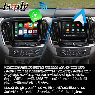 Carplay Navigation Box video interface for Chevrolet Traverse android auto