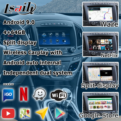 Android 9.0 Carplay android auto Box For Opel Vauxhall Insignia Buick Regal video interface