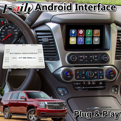 Lsailt 4+4GB Android Carplay Interface for Chevrolet Tahoe 2015 With Wireless Android Auto