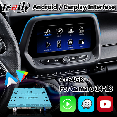 Lsailt Carplay Multimedia Interface For Chevrolet Camaro Tahoe Suburban With Android Auto