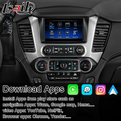 Carplay Multimedia Inteface for Chevrolet Tahoe Malibu Equinox with NetFlix, YouTube, Google ,Map 4GB