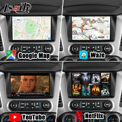 Carplay Multimedia Inteface for Chevrolet Tahoe Malibu Equinox with NetFlix, YouTube, Google ,Map 4GB