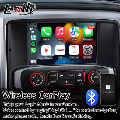 PX6 4GB CarPlay/Android Multimedia Interface for GMC Sierra YuKon with Multi-languages, Google Online Map, NetFlix