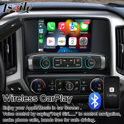 4GB Lsailt Carplay Multimedia Interface For Chevrolet Silverado Tahoe MyLink