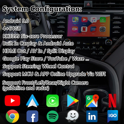Lsailt Android Carplay Interface For Toyota Camry XV70 Pioneer 2017- Present