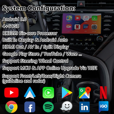 Lsailt Android Carplay Interface For Toyota Camry XV70 Pioneer 2017- Present