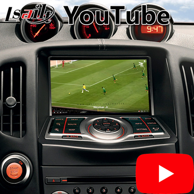 Lsailt Android Carplay Interface for Nissan 370Z With Youtube Waze NetFlix