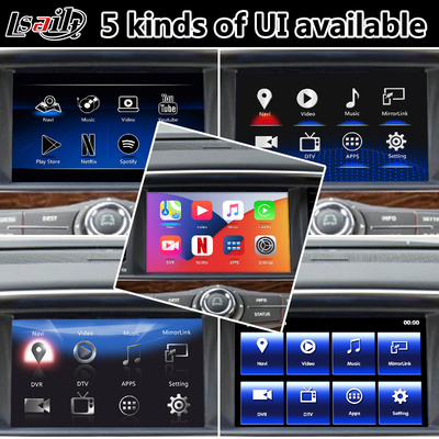 Lsailt Android Carplay Interface for Nissan Patrol Y62 2011-2017 With GPS Navigation Youtube