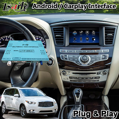 Lsailt Android Navigation Carplay Interface Box for Infiniti JX35 With NetFlix Yandex Waze