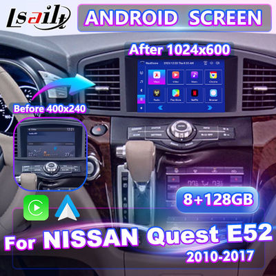 Lsailt 8 Inches Android Multimedia Carplay Interface Screen for 2011-2017 Nissan Quest E52