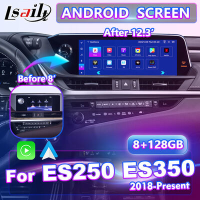 Lsailt Android Carplay Multimedia Interface Screen for 2018-2021 Lexus ES 250 ES300h ES350 ES250