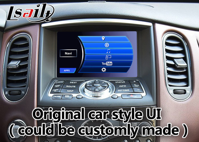 Infiniti QX50 / EX Car Navigation System With Multi Screen Interactive Display